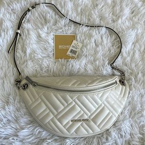 Michael Kors quilted belt bag